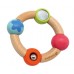 Everearth Wooden Rattle (Grasping Toy) - 3 styles to choose